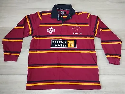 Bristol Rugby Away Shirt 1997/1998 - Cotton Oxford Medium M Jersey Top Bears A7K • £99.99