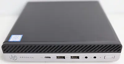 HP ProDesk 600 G3 Mini Intel I5-7500T 2.7GHz 8GB DDR4 256GB SSD No COA OS • $59.99