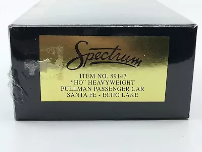 HO Bachmann Spectrum 89147 Santa Fe Echo Lake Heavyweight Pullman Passenger Car • $25