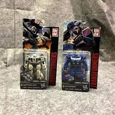 Hasbro Transformers POTP Battletrap Roadtrap And Battleslash Combiner New • $69.99