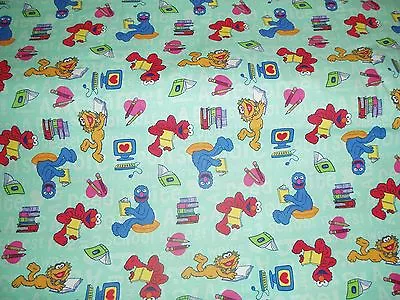 Elmo Zoey Grover Sesame Street Baby Toddler Sheet Set Books • $36.99