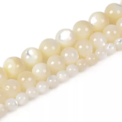 Gemstome Round Ball Loose Beads Nice DIY Jewelry Making Beads Strand6mm 8mm 10mm • $8.39