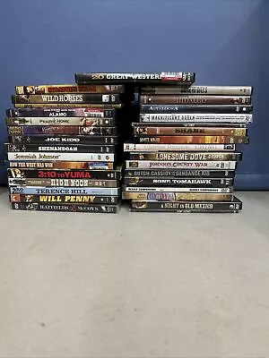 Lot Of 32 Western DVDs • $22