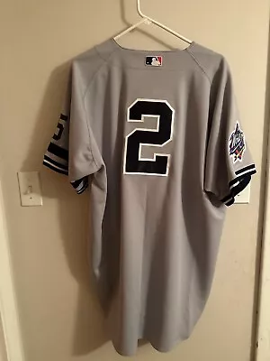 1999 Yankees Derek Jeter Authentic Game Jersey Size 48 Russell Vtg WS RARE NWT • $575