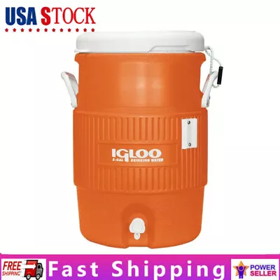 Water Cooler 5 Gallon Heavy-Duty Beverage Cooler Jug Sports Work Party Outdoor • $24.97