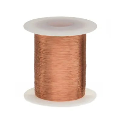 38 AWG Gauge Heavy Copper Magnet Wire 8 Oz 9680' Length 0.0049  155C Nat • $21.37