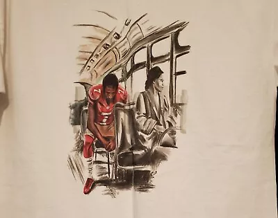 Unisex Colin Kaepernick Rosa Parks T-Shirt Civil Rights 38  Chest  Medium • $14.95