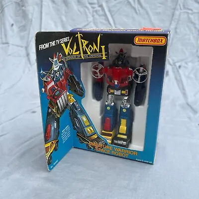 RARE 1984 Voltron I Miniature Warrior Space Robot Vintage Matchbox Sealed NIB • $289.99