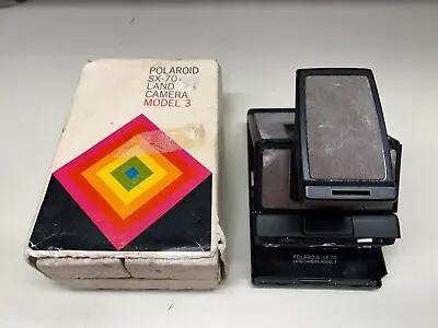 Polaroid Sx-70 Land Camera Model 3 Folding Instant Film Camera *parts /repair* • $15.50