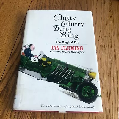 Chitty Chitty Bang Bang The Magical Car By Ian Fleming Hardcover 1964 Ex Lib • $9.99