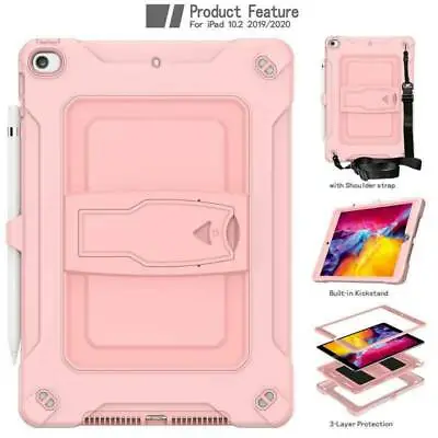 $27.99 • Buy Heavy Duty Shockproof Case Cover For IPad 7 8th 9th Gen 10.2 Air 4 5 10.9 Pro 11