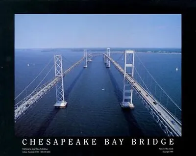 Chesapeake Bay 8 X 10 Aerial Print By Mike Smith ***LAST ONE*** • $5
