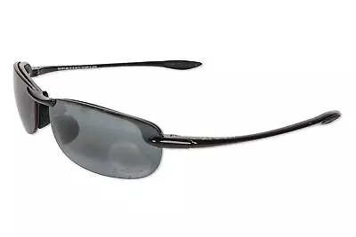 Maui Jim 303276 Makaha Rimless Sunglasses Gloss Black/Neutral Grey Medium • $165.75