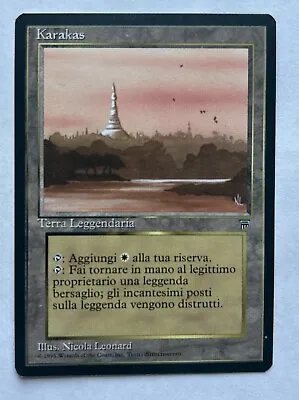 Magic The Gathering MTG - Legends (Italian) - Karakas LP • $32