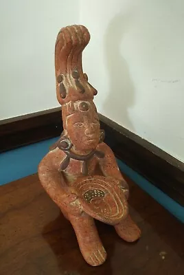 8  Peruvian Peru Aztec Mayan Mexican ?? Folk Art Terracotta Pottery Clay Statue  • $49