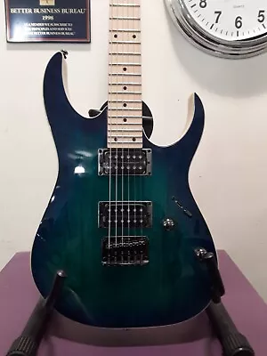 Ibanez RG Standard RG421AHM 6 String Solidbody Electric Guitar Blue Moon Burst • $299.99