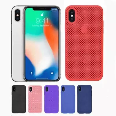 Slim Mesh Silicone Air Ultra-thin Case Cover For Apple IPhone 11 11 Pro Max • £4.75