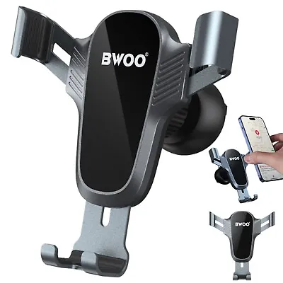 Car Mobile Phone Holder Gravity Air Vent Universal Mount 360 Rotation • £9.50