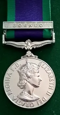 Campaign Service Medal Borneo Clasp Copy • £18