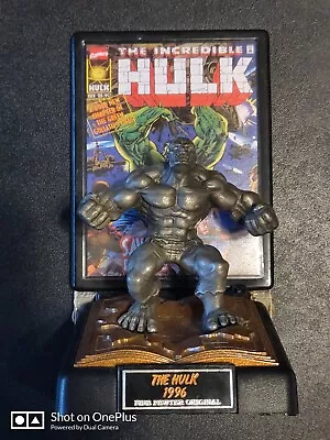 Marvel Comics The Incredible Hulk Comic Book Champions Fine Pewter Figure 1996 • $18