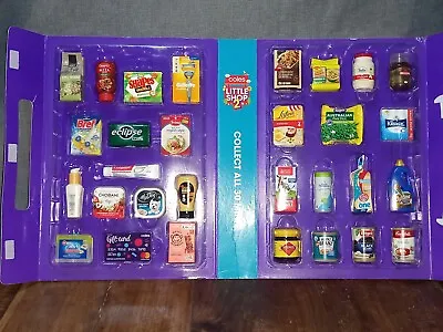 Coles Little Shop 2  Complete Full Set Of 30 With Collectors Case FREE POSTAGE  • $22.79
