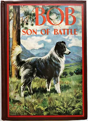 Bob Son Of Battle By Alfred Ollivant 1930s Illustrated With Dust Jacket • $13