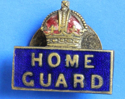 £16.99 • Buy Small WW2 Home Guard Home Front Lapel Badge    [25953]