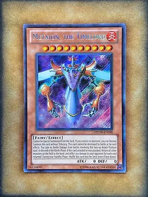 Yugioh Metaion The Timelord PHSW-EN098 Secret Rare LP • $3.64