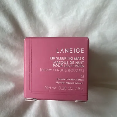 Laneige Lip Sleeping Mask Berry 8g - Fast UK Dispatch • £9.99