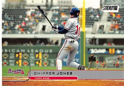 2001 Topps Stadium Club Baseball Chipper Jones #3 NM/MT ATLANTA BRAVES • $2.49