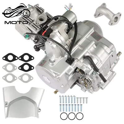 125cc 4 Stroke ATV Engine Motor 3-Speed Semi Auto W/Reverse For ATV Quad Go Kart • $185.01
