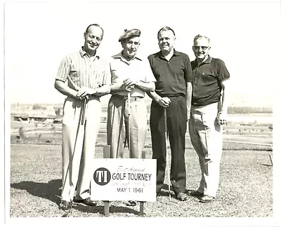 Photo Golf 8x10in Golf Tourney May 1961 1st Annual Los Posas Country Club VTG • $6.98