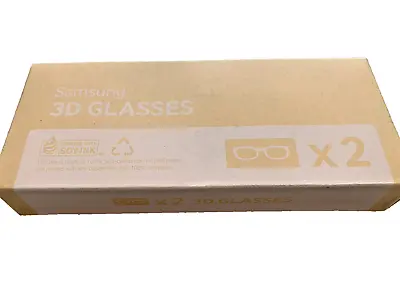 2x New Genuine For Samsung SSG-5100GB 3D Active Shutter Glasses 3D TV SSG4100GB • $45