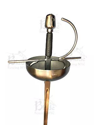 SCA HEMA Fencing Spanish Style Rapier 41+ Inch Musketeer Blade Steel Components • $189