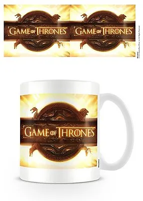 Game Of Thrones Opening Logo Mug New Gift Boxed 100 % Official Merchandise • £6.50