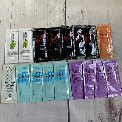 Matrix Shampoo Conditioner Sample Lot Vavoom Biolage Color Smart Amplify • $15