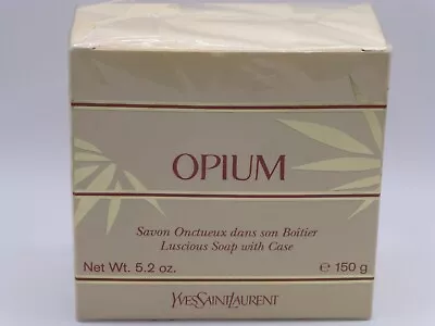 Yves Saint Laurent OPIUM Luscious Soap With Case 150g - New Boxed/Sealed/Rare • £59.89