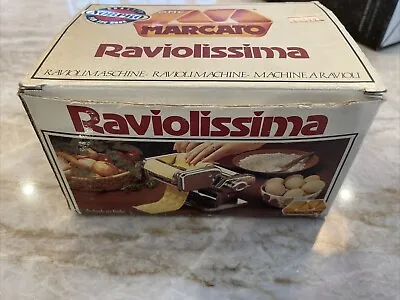 Vintage Marcato Atlas Raviolissima Ravioli Attachment Maker For Pasta Machine • $21.99