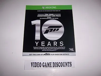 Forza 6 10th Anniversary Car Pack DLC Add-on Code For Xbox One 1  • $7.99