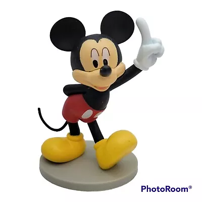 Mickey Mouse Figurine Toy 3.5 In Cake Topper Disney Store Authentic  • $4.70