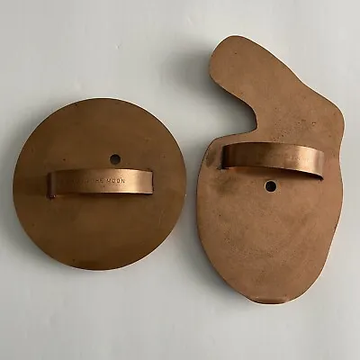 Martha Stewart By Mail Copper Cookie Cutter Set Hatching Bunny & Man On The Moon • $96.75