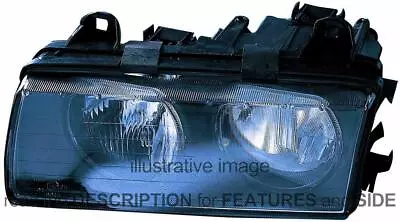 LHD Headlight Bmw Series 3 E36 Coupe Cabrio 1994-1999 Right 519.12.000.01 • $129.15