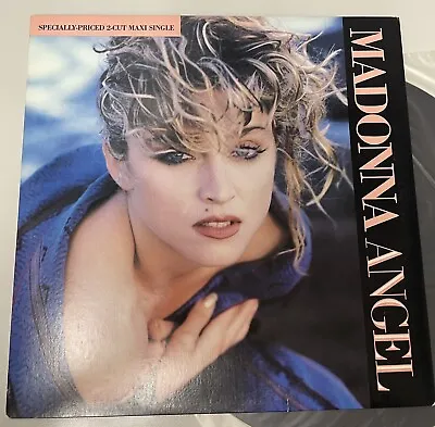 MADONNA 1984 Vintage Angel / Into The Groove (Sire) 12  Vinyl Record Single • $5.50