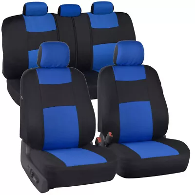 Car Seat Covers For Car Truck SUV Van 2pc Or Full Set 12 Colors Auto Protection • $32.99