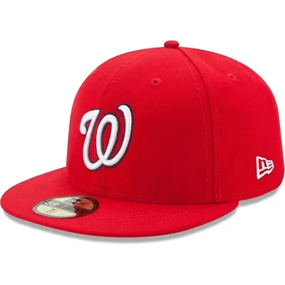 Washington Nationals New Era Authentic On-Field 59FIFTY Fitted Hat • $35.99