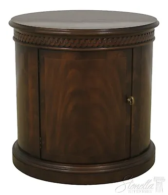 $1595 • Buy L55993EC: EJ VICTOR Round Mahogany Lamp Table Cabinet