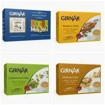 Girnar Instant Tea Premix 10 Single Serve Sachets  • $9.30