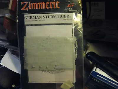 Zimmerit German Sturmtiger 38cm Detail Curtain Set For A Tamiya Kit - 1/35 Scale • $34.99