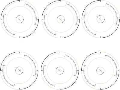 £8.96 • Buy 6 Pcs Objective Point Markers Compatible With Wargame, Warhammer 40k Bullseye