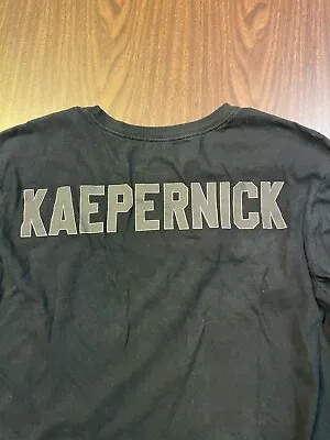 Nike Colin Kaepernick Black Long Sleeve T Shirt Equality Sportswear Sz Medium • $25